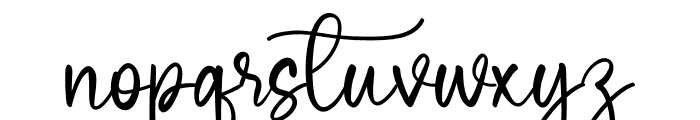 Babycute Font LOWERCASE