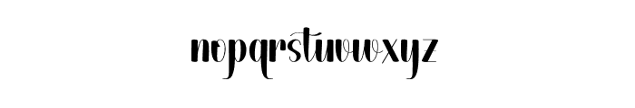 Babydoll1 Font LOWERCASE