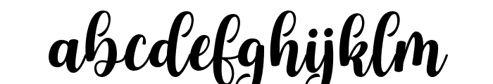 BabyfaceAltItalic-Italic Font LOWERCASE