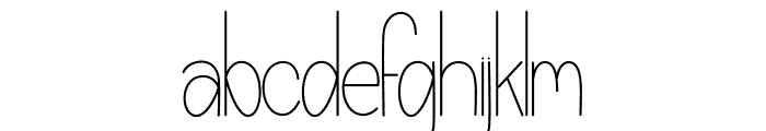 Babyhome Font LOWERCASE