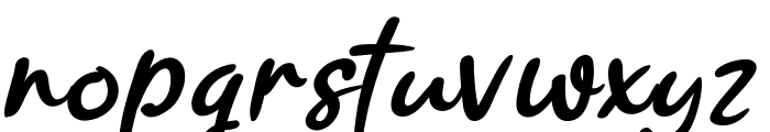 Babyish Font LOWERCASE