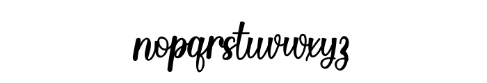 Babyist Font LOWERCASE