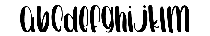 Babylicious Font LOWERCASE