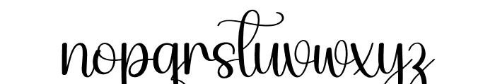 Babymug Font LOWERCASE