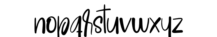 Babynight Font LOWERCASE