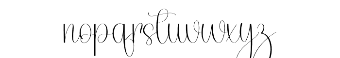 Babypinky Font LOWERCASE