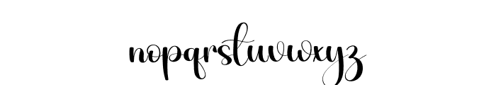 Babysh Font LOWERCASE