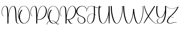 Babyshin Font UPPERCASE