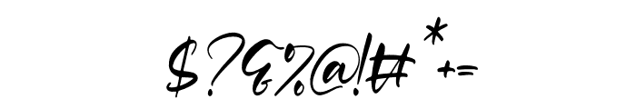 Babyshine Italic Font OTHER CHARS