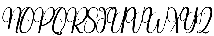 Babysister Font UPPERCASE