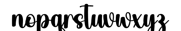 Babytime Font LOWERCASE