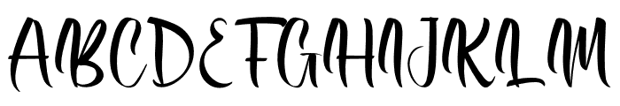 Back And Forward Font UPPERCASE