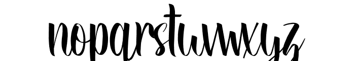 Back And Forward Font LOWERCASE