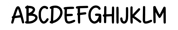 Back Fight Font UPPERCASE