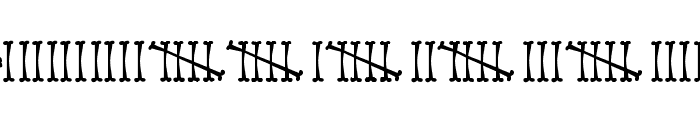 Backbonenumber Font OTHER CHARS