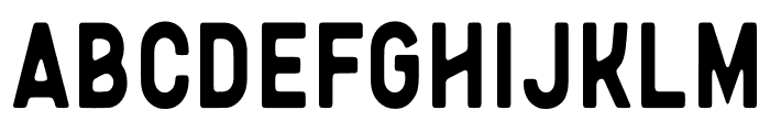 Backfarm Font LOWERCASE