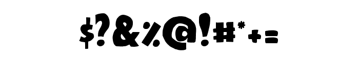 BackstageColorizeDisplay Font OTHER CHARS