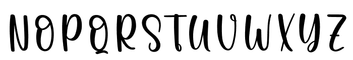 Backstay Font UPPERCASE