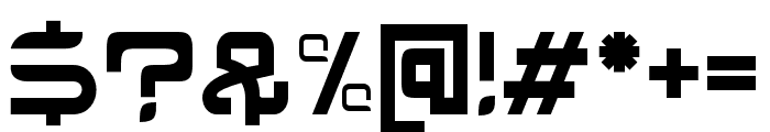 Backsteal-Regular Font OTHER CHARS