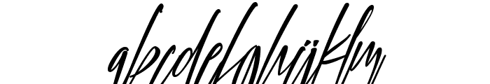 Backstreet Swash Italic Font LOWERCASE