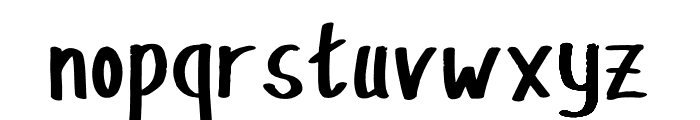 Backswings Font LOWERCASE