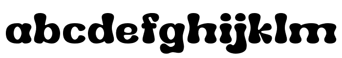 Backy Regular Font LOWERCASE