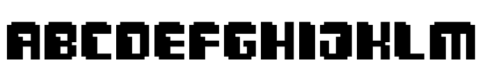 Bacroen Font LOWERCASE