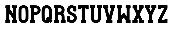 Bad Company Font UPPERCASE