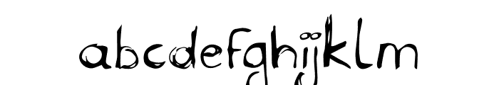 Bad Faith Font LOWERCASE