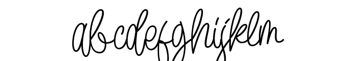 Badelion-Regular Font LOWERCASE