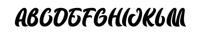 Badfury-Regular Font LOWERCASE