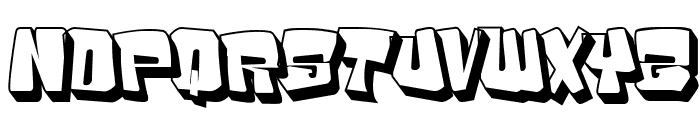 Badge Robo - Shadow Font LOWERCASE