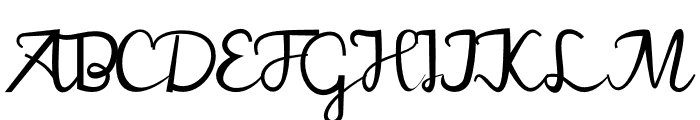 Badjigoer Font UPPERCASE