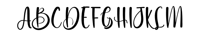 Bady Font UPPERCASE