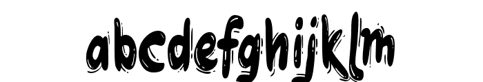 BagelCrackers-Regular Font LOWERCASE