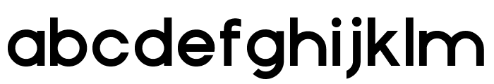 Bageo Font LOWERCASE
