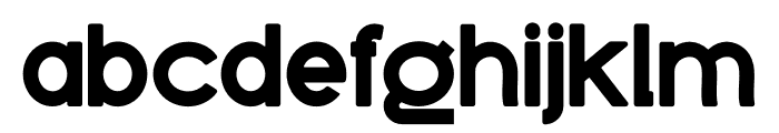 Bageta Font LOWERCASE