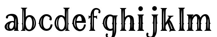 Bageya-Regular Font LOWERCASE