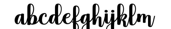 Baghira Font LOWERCASE
