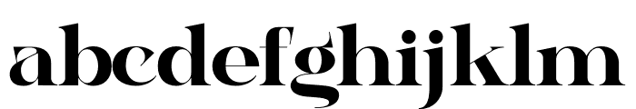 Bagife Font LOWERCASE