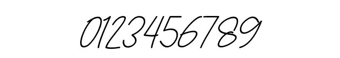Baginda Script Oblique Font OTHER CHARS