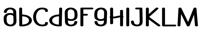Bagindros Font LOWERCASE