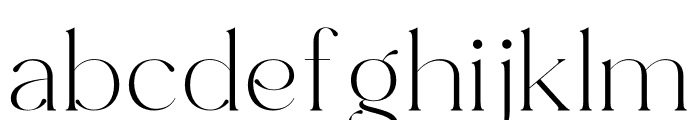 Bagiste Font LOWERCASE