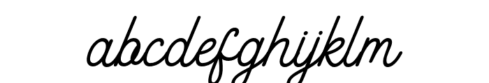 Bagman Italic Font LOWERCASE