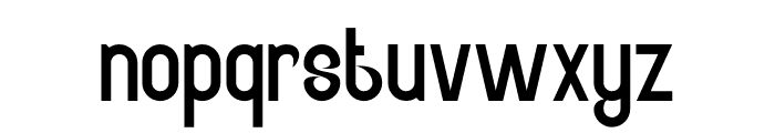 Bagoten Font LOWERCASE