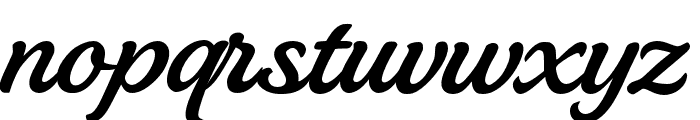 Bagtrue  Font LOWERCASE