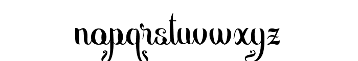 Bagudella Regular Font LOWERCASE