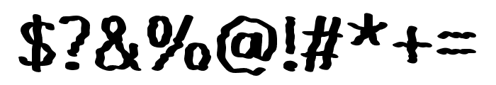 Bagudung-Regular Font OTHER CHARS