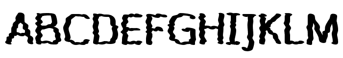 Bagudung-Regular Font UPPERCASE