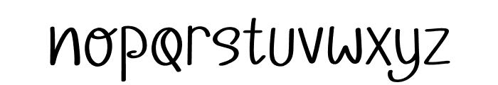 Baguette Regular Font LOWERCASE